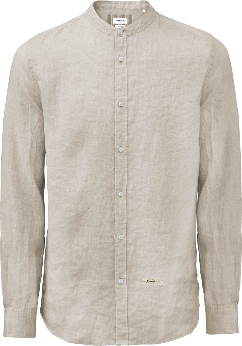 Markup abbigliamento uomo camicia coreana corda lino art.457