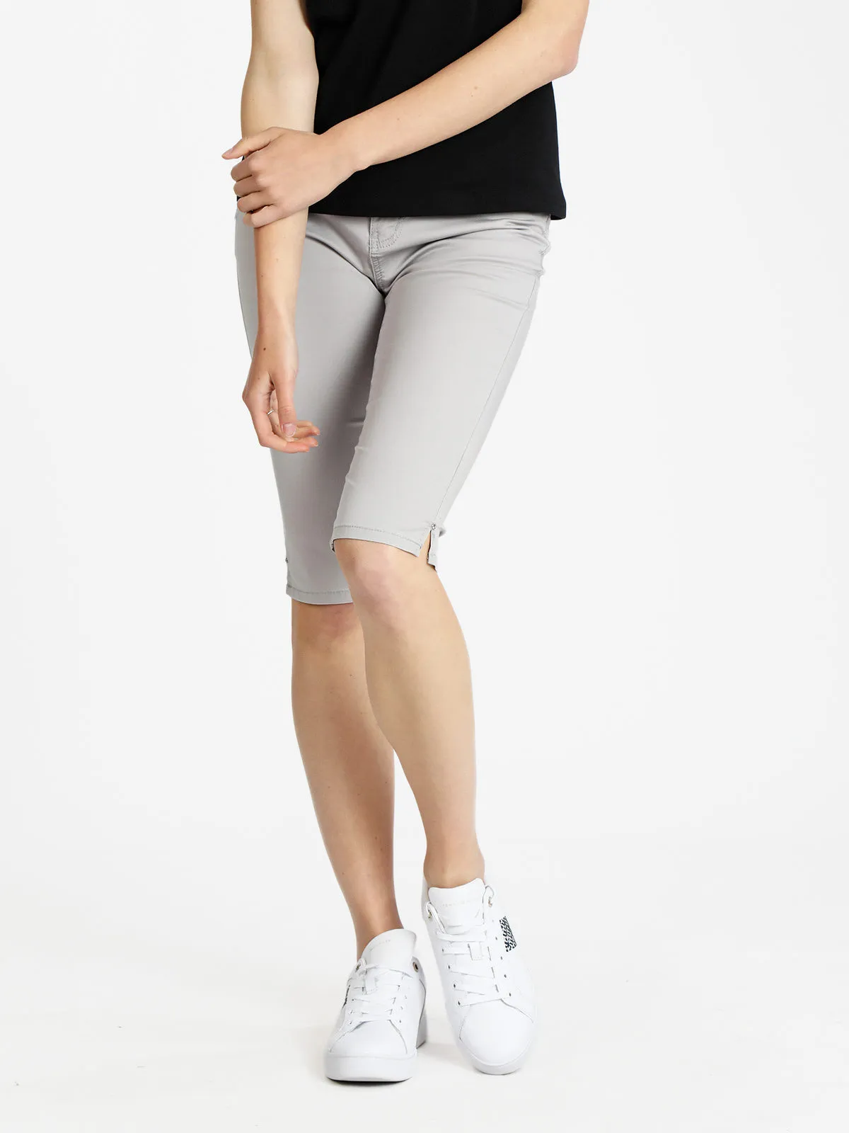 Max & Liu Capri en coton pour femme