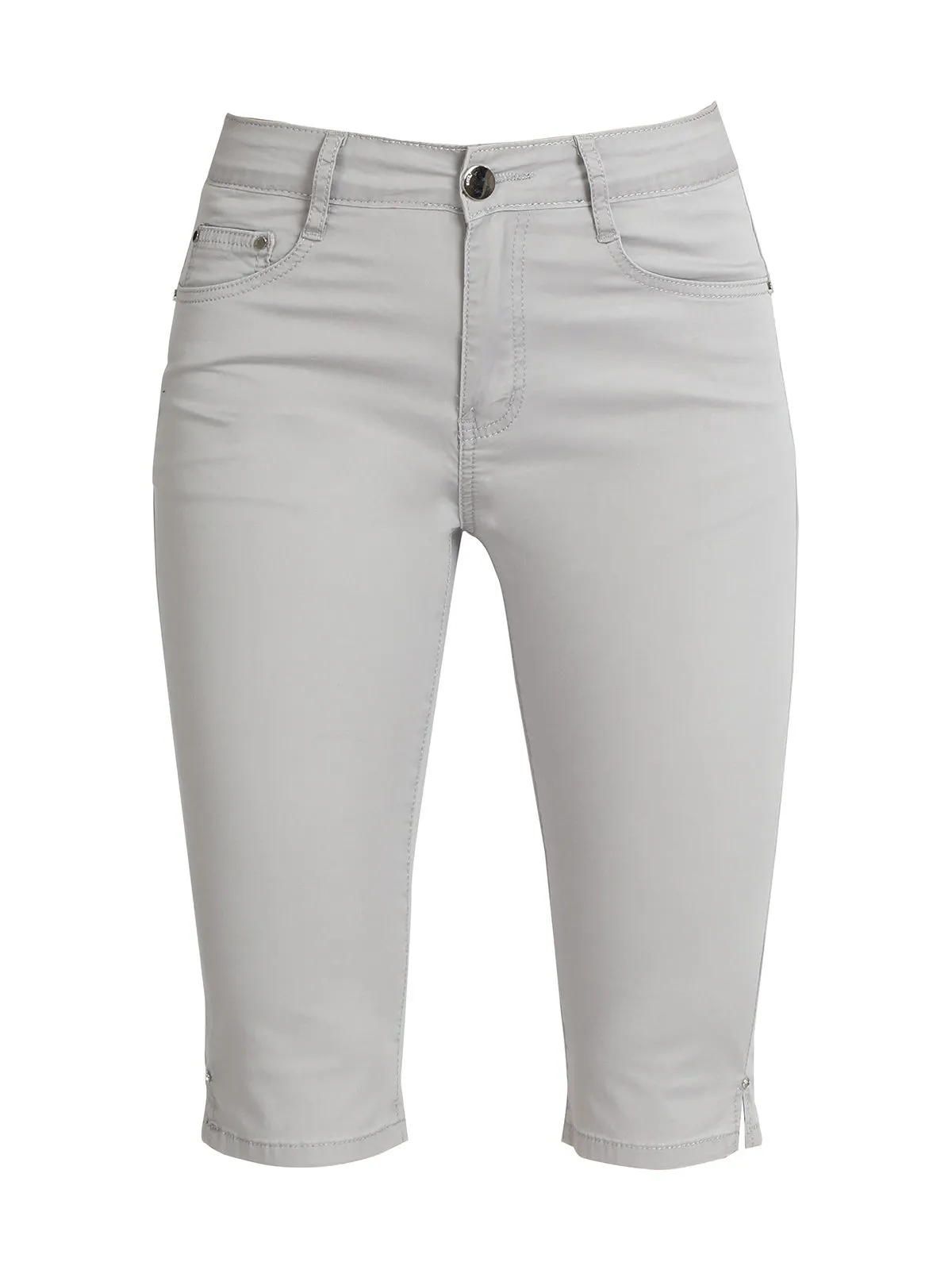 Max & Liu Capri en coton pour femme