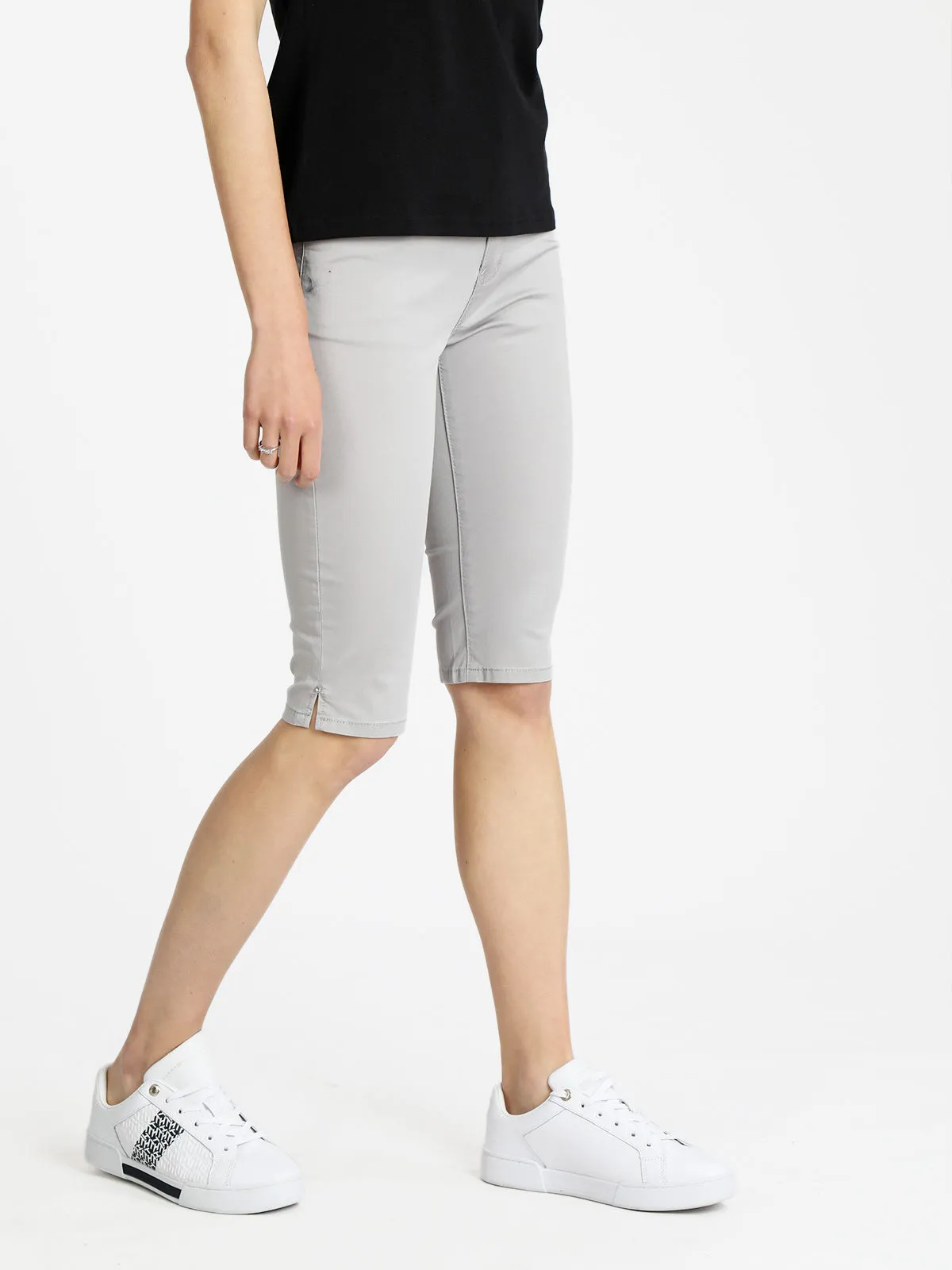 Max & Liu Capri en coton pour femme