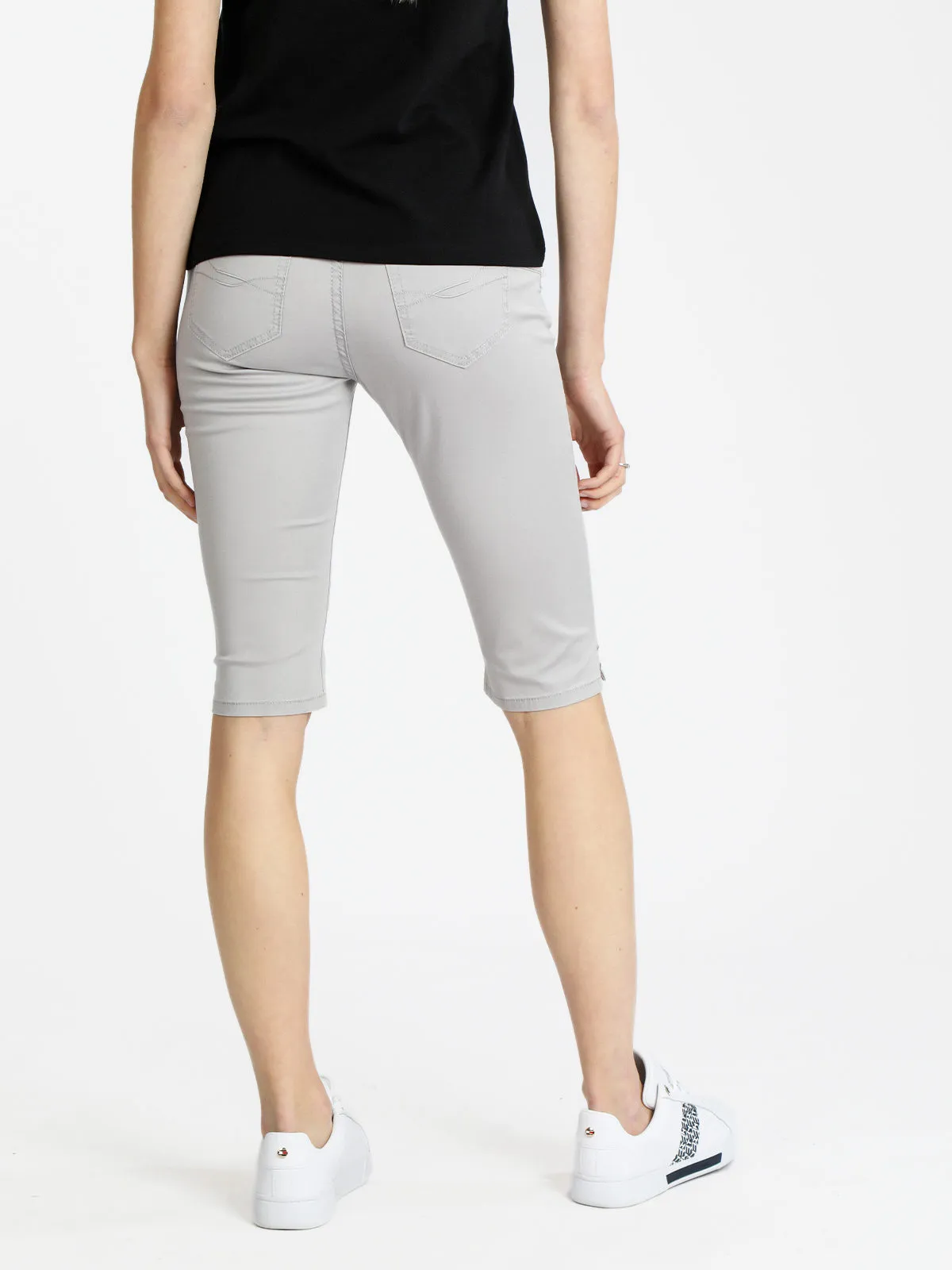 Max & Liu Capri en coton pour femme