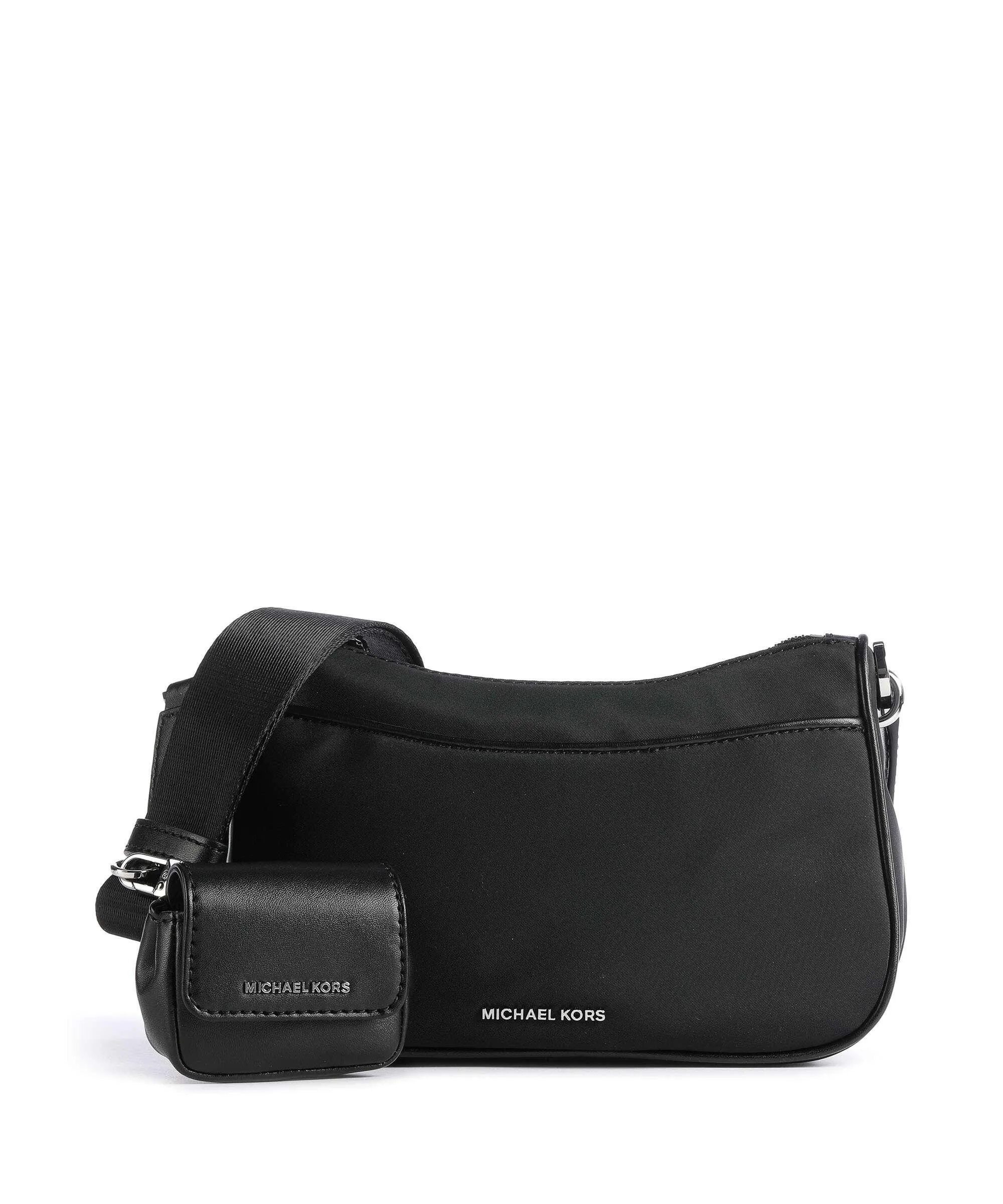  Michael Kors Jet Set Borsa a tracolla nylon nero  