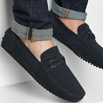 Mocassini blu navy