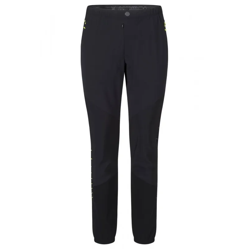 MONTURA INOX PANTS NERO/VERDE LIME