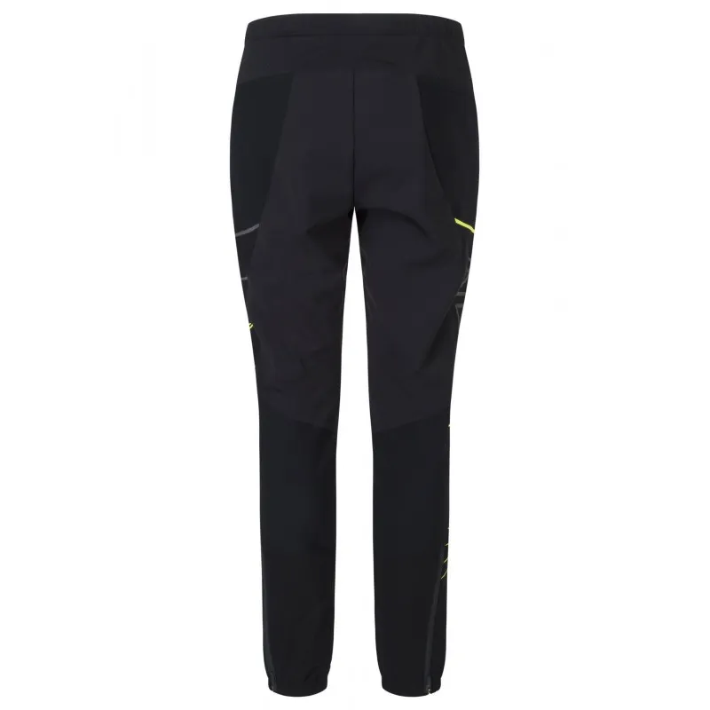 MONTURA INOX PANTS NERO/VERDE LIME