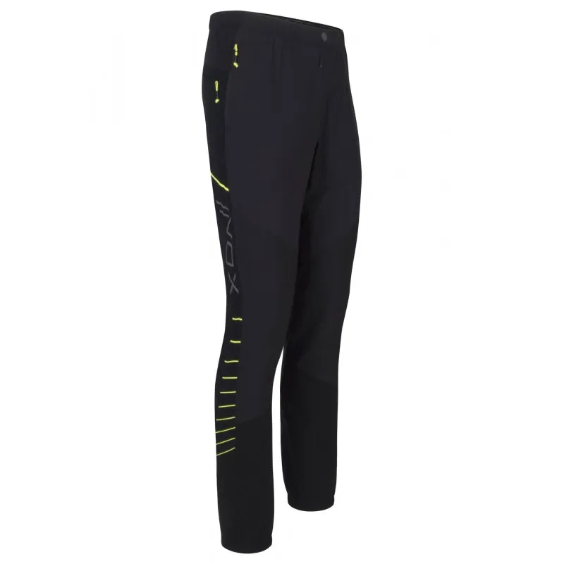 MONTURA INOX PANTS NERO/VERDE LIME