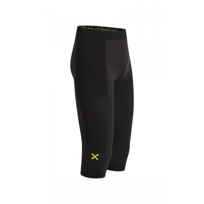 Montura SEAMLESS WARM 3/4 PANTS nero