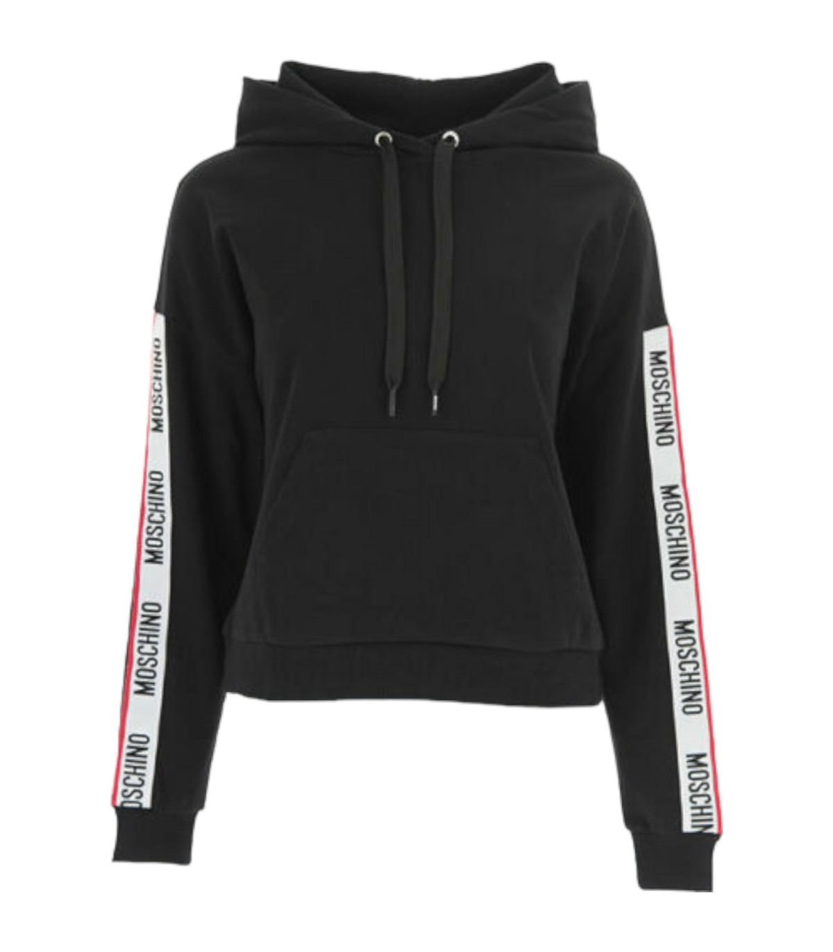 Moschino Donna Felpa Con Cappuccio
