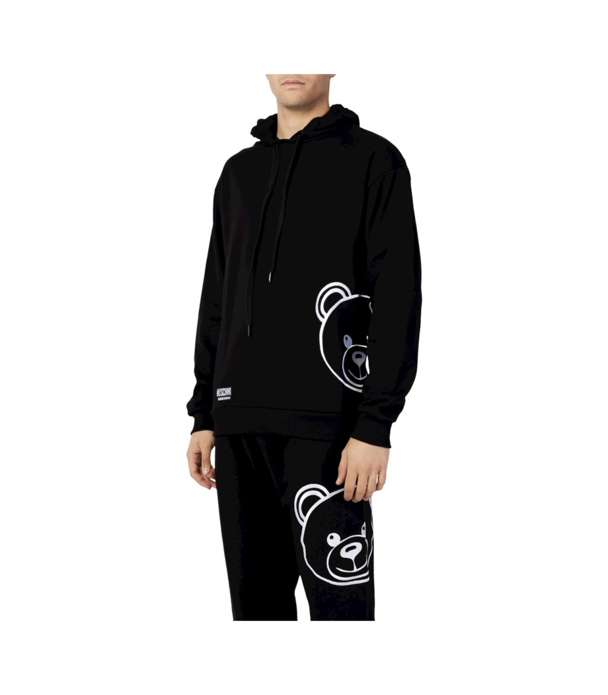 Moschino Uomo Felpa Con Cappuccio