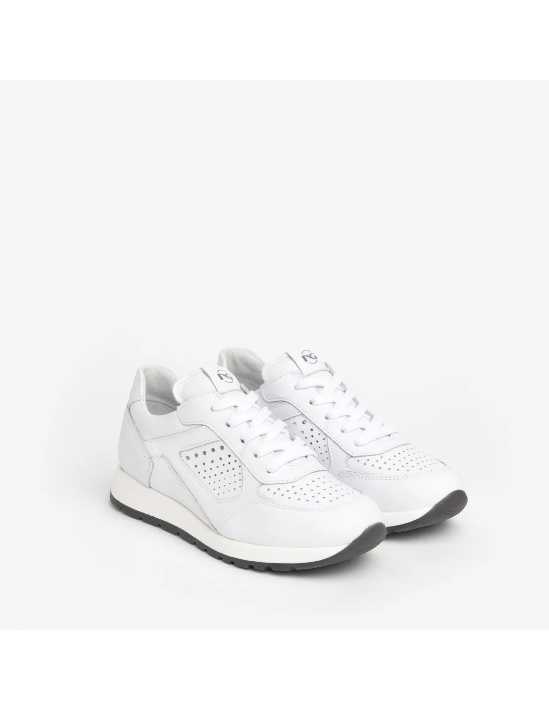 Nero Giardini junior sneakers bianco  