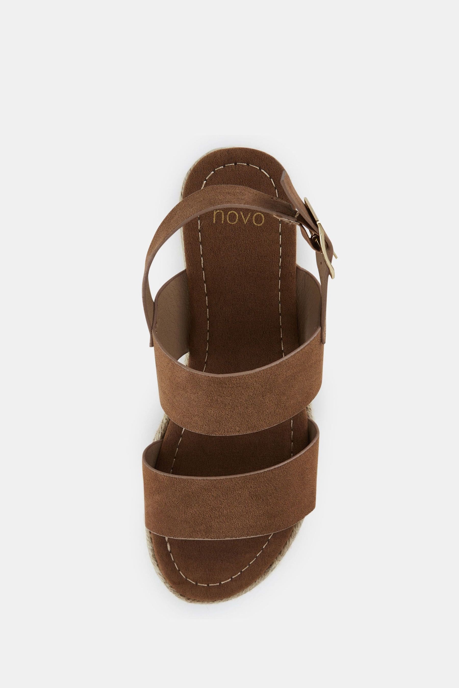 Novo Sadie - Sandali stile espadrillas con due cinturini