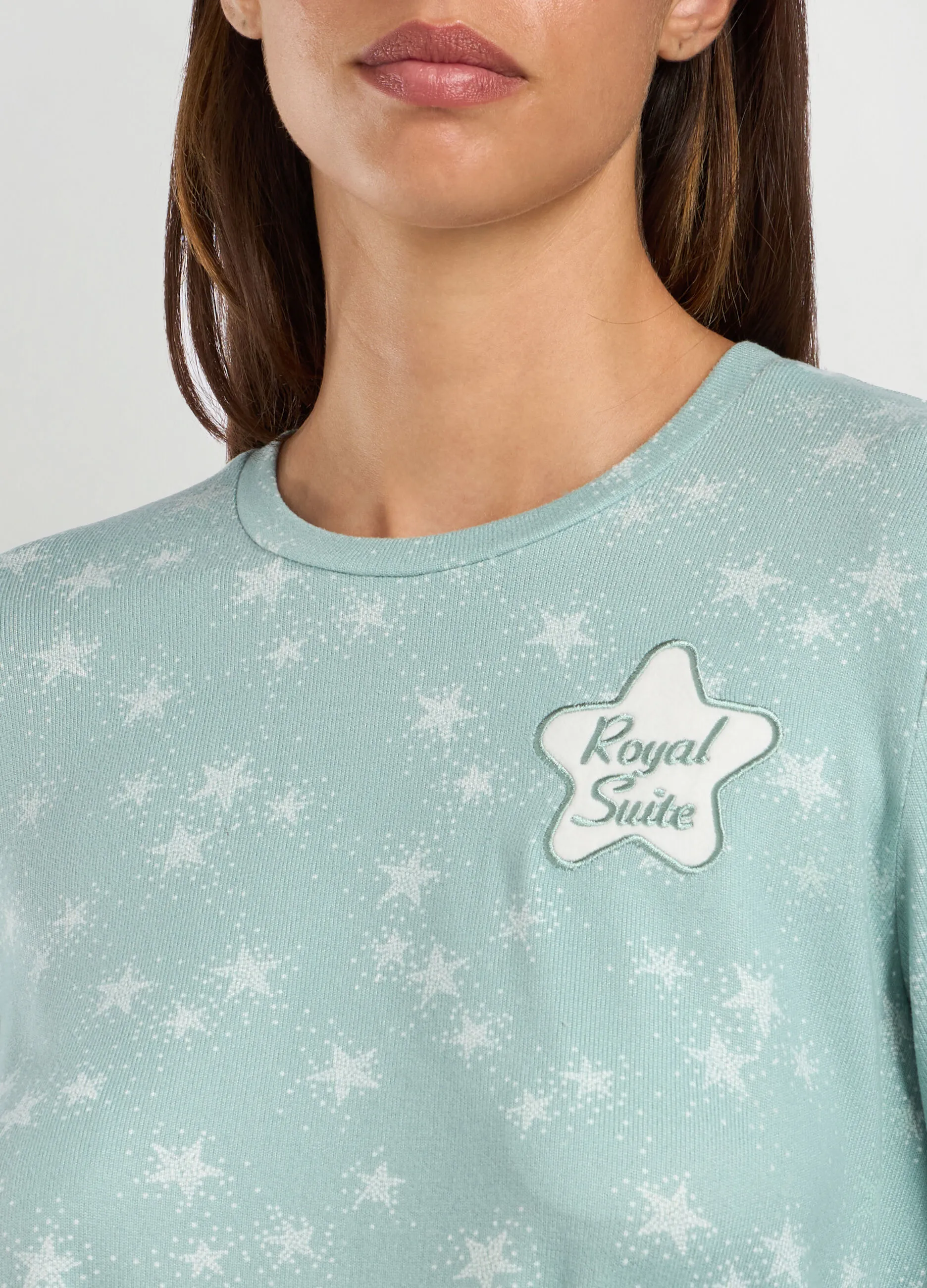 NYMOS  Set pigiama lungo con stampa donna