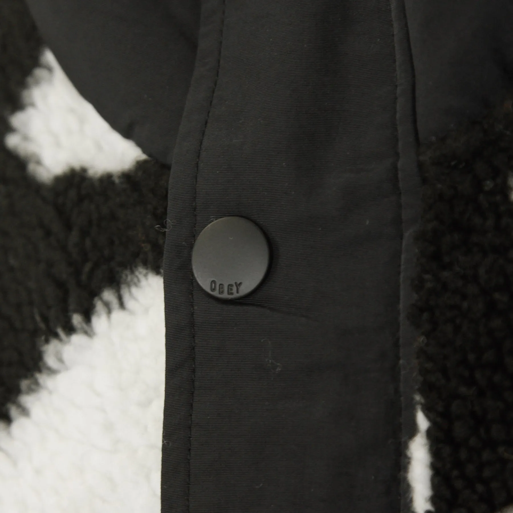 Orsetto Uomo Hense Sherpa Jacket Black Multi