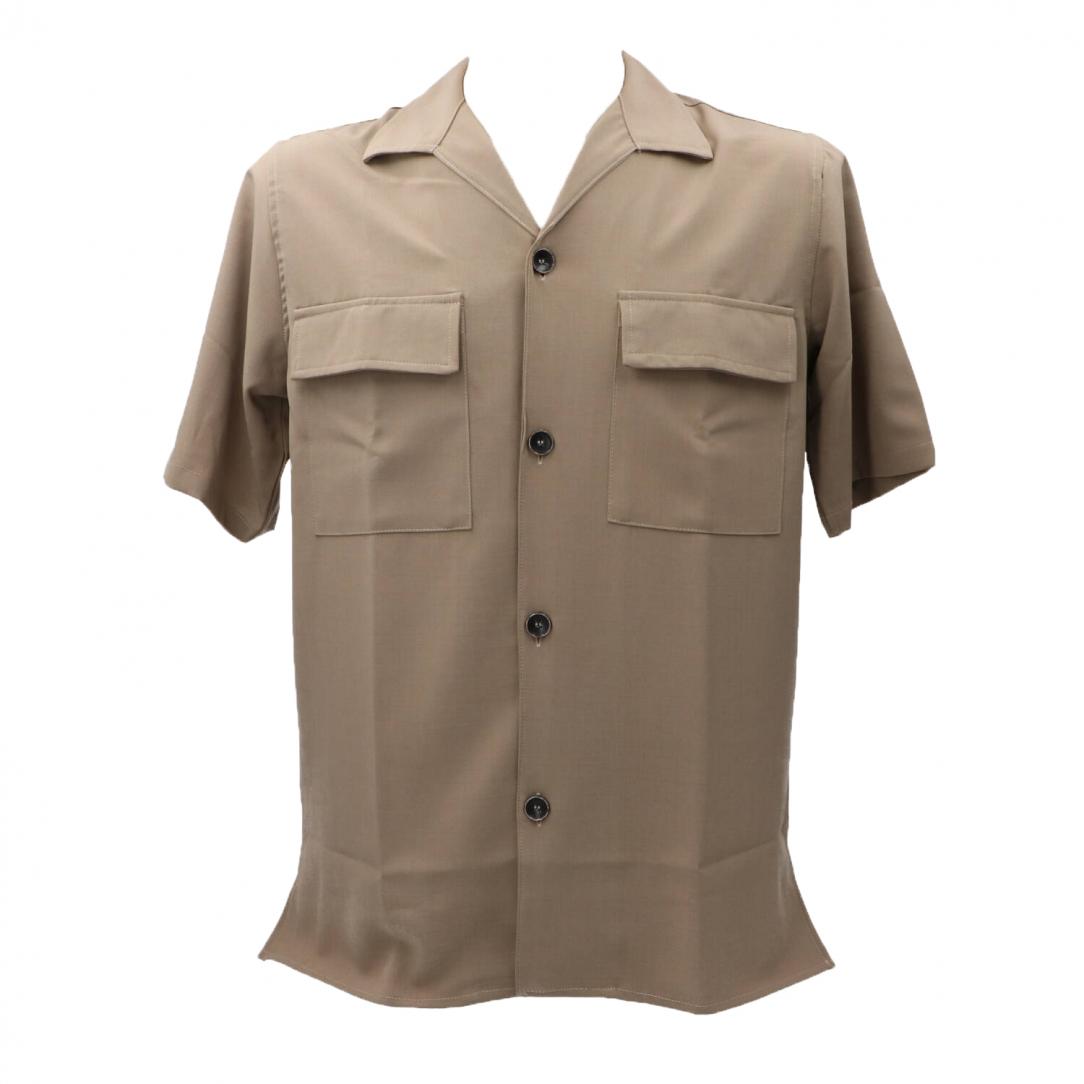 OVERSHIRT TASCHE A TOPPA J21 Beige