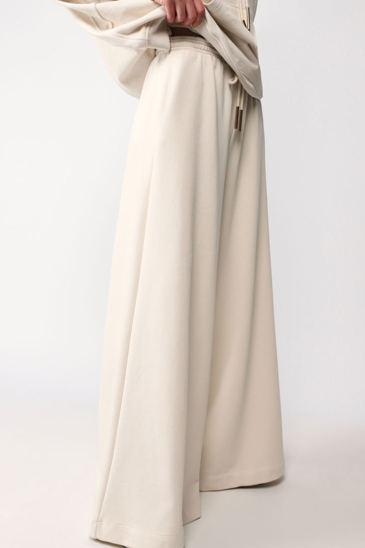 Pantaloni a palazzo monocolour con coulisse