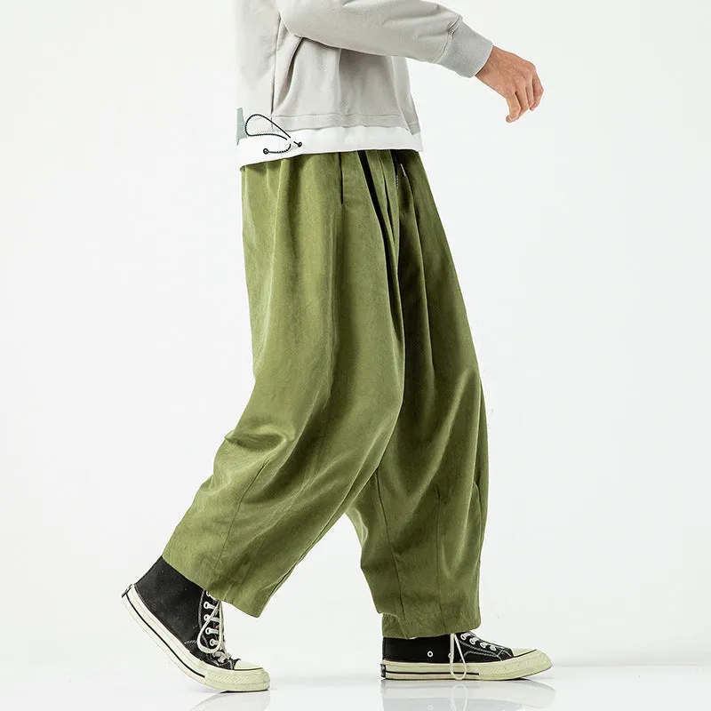 Pantaloni cropped loose fit stylish da uomo