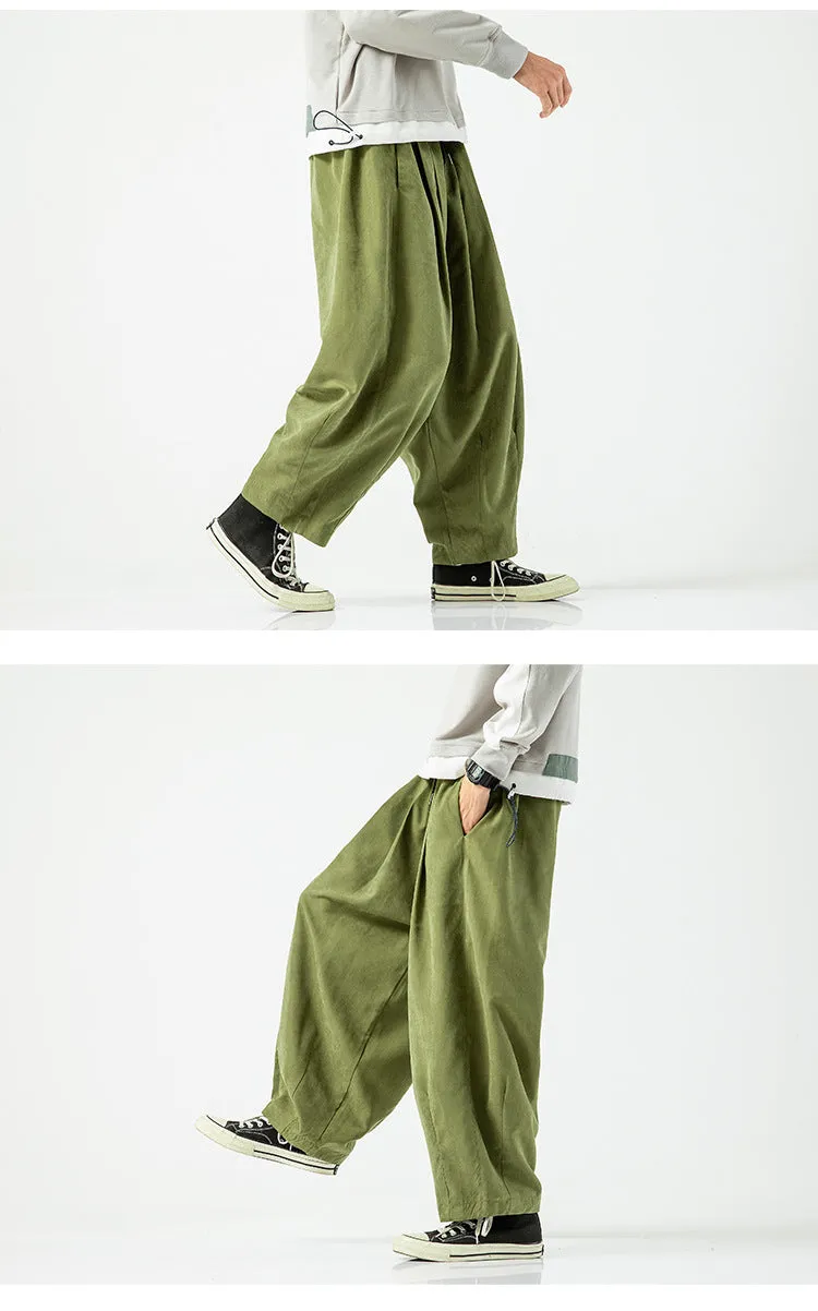 Pantaloni cropped loose fit stylish da uomo