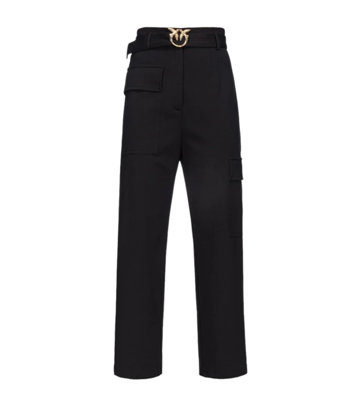 Pinko Donna Pantaloni  Punto Stoffa Perlita