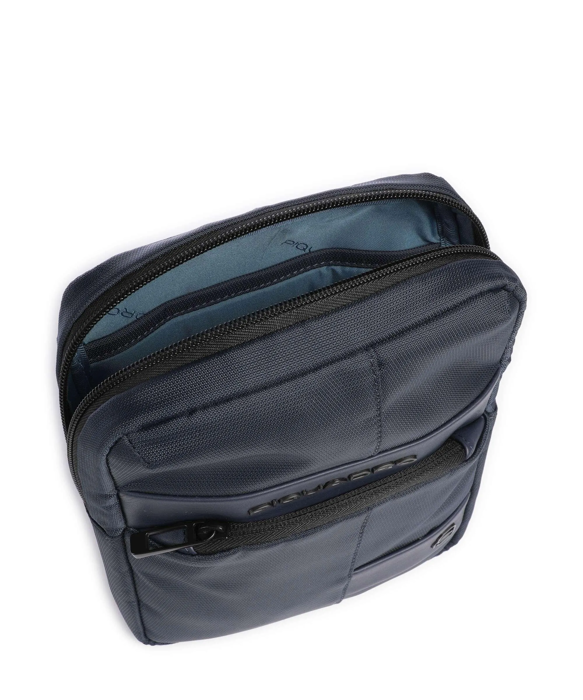  Piquadro Wollem Borsa a tracolla poliestere riciclato blu scuro  