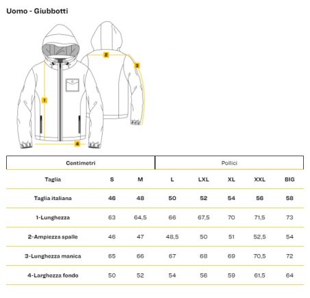 Piumino Uomo RefrigiWear  SEEK NY0185 F03700 Blu