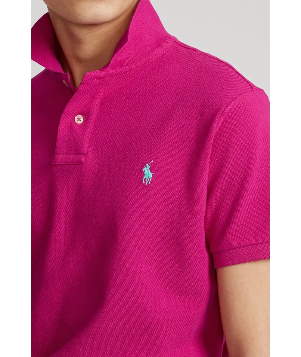 POLO RALPH LAUREN UOMO--Polo in piquet slim fit