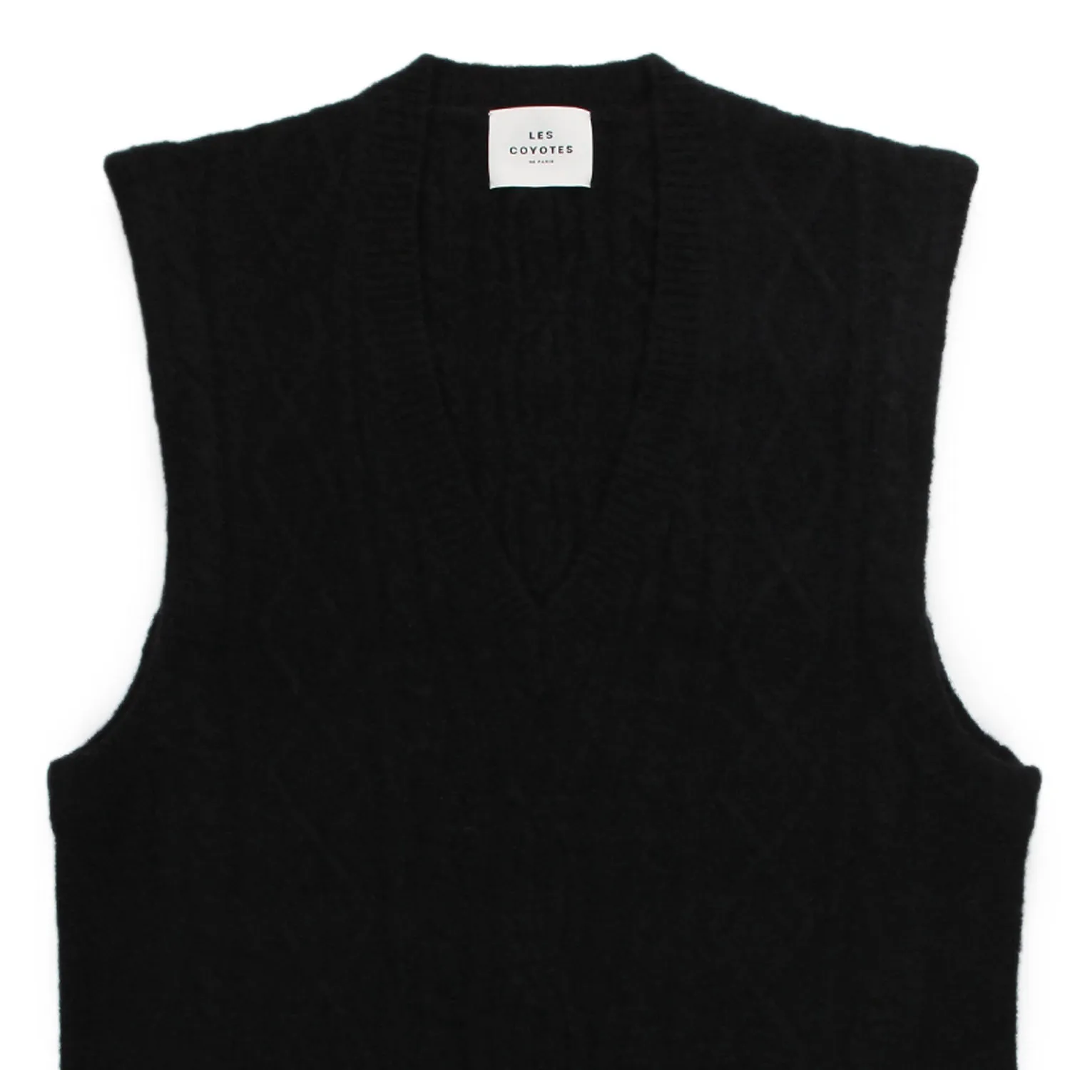 Pullover Nero Smanicato Girl