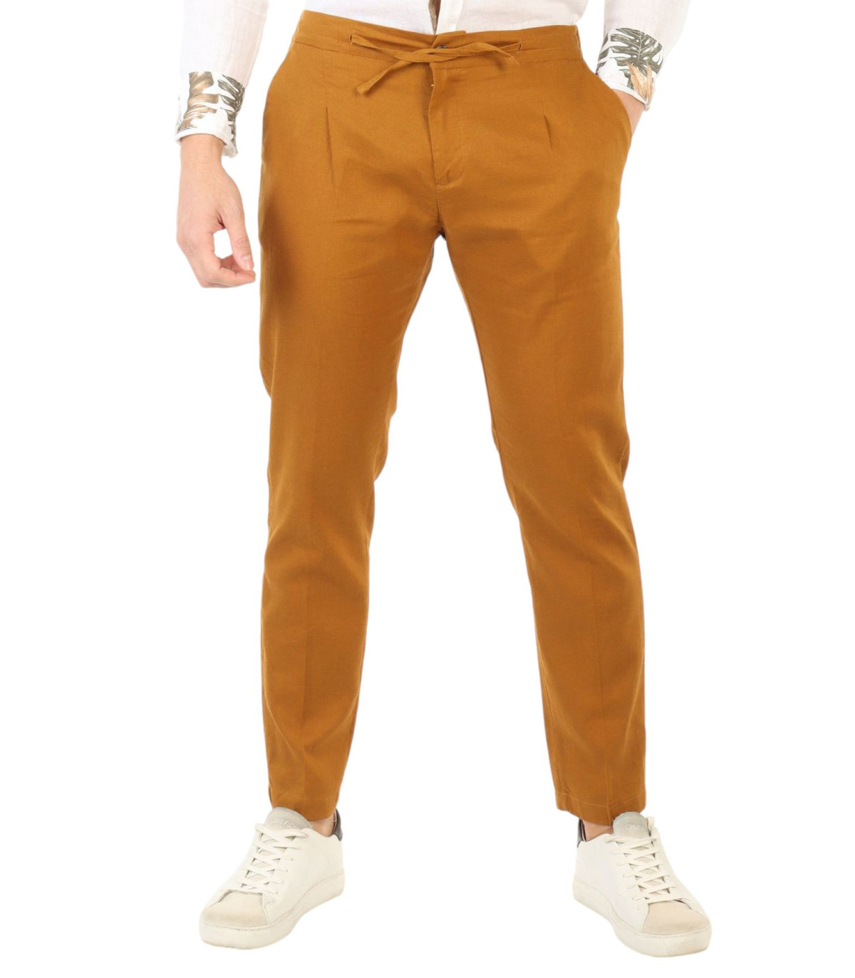 QB24 Uomo Pantaloni   Orb Buccia Dritto