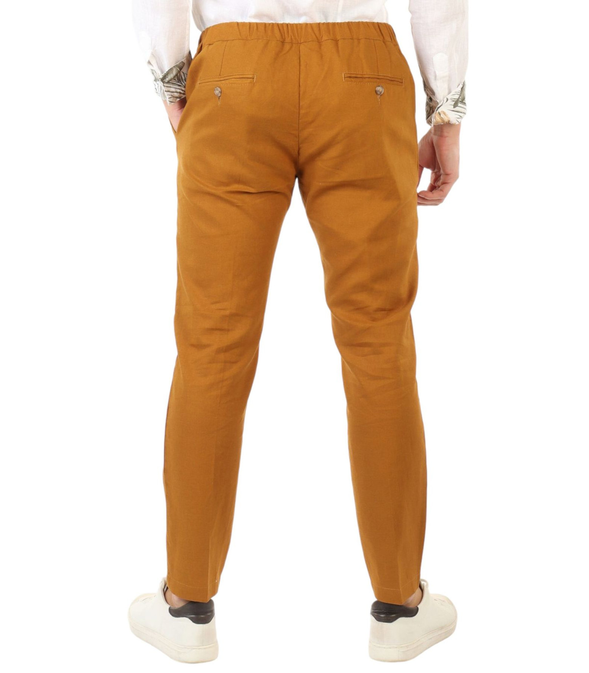 QB24 Uomo Pantaloni   Orb Buccia Dritto