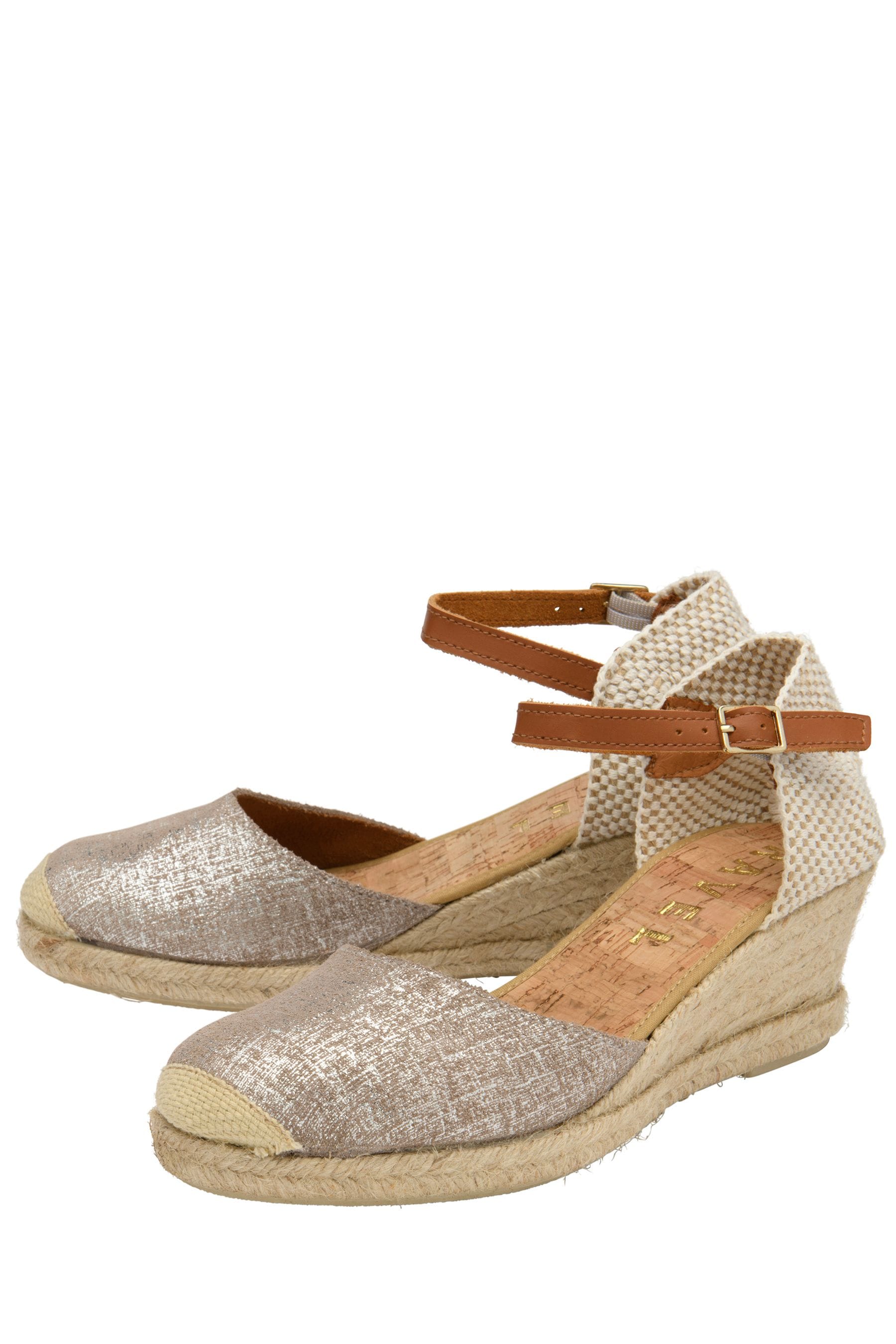 Ravel - Espadrillas con zeppa e cinturino alla caviglia