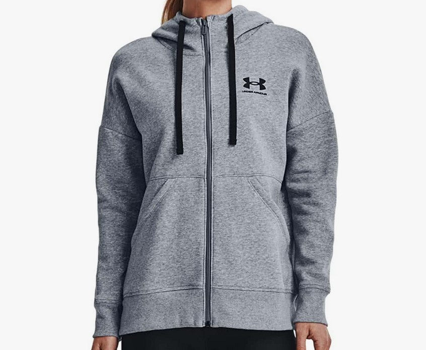 Rival Fleece FZ Hoodie Felpa con Cappuccio e Cerniera