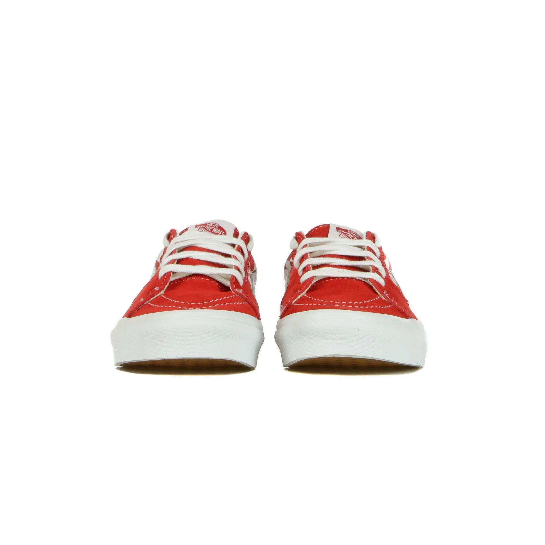 Scarpa Bassa Uomo Sk8-low (canvas/suede) Racing Red/checkerboard
