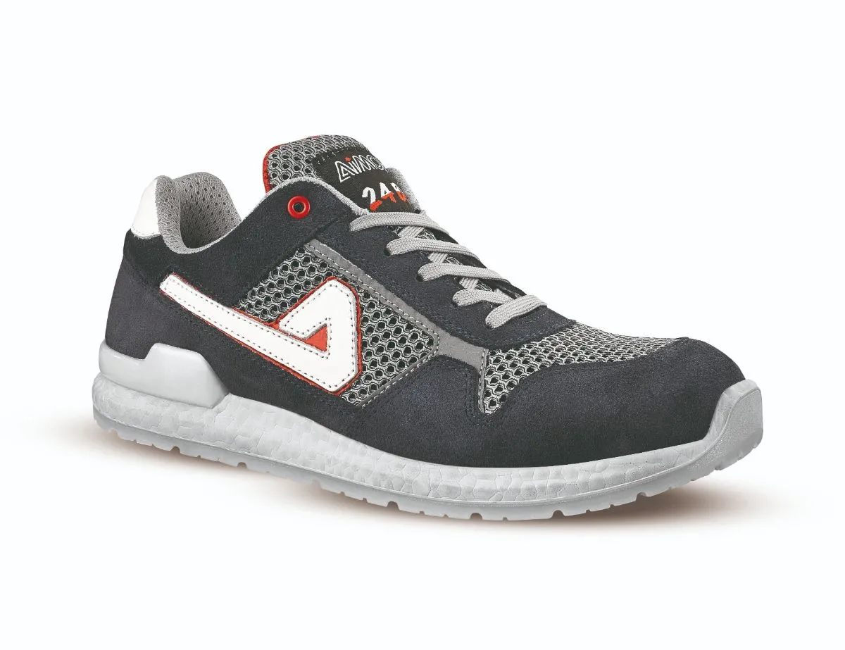 Scarpe sportive antinfortunistiche S1P AIMONT ROMELL ABI05, , Unisex tg. 46, col. , con puntale di sicurezza