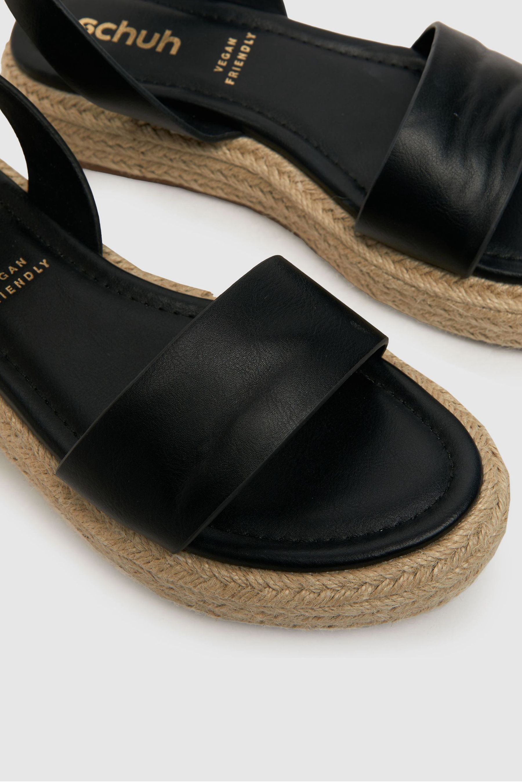 Schuh Nero - Violet - Sandali stile espadrillas basse