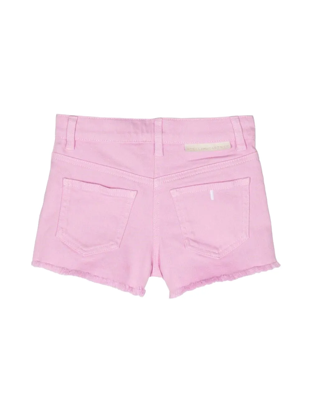 Short in denim rosa per bambina