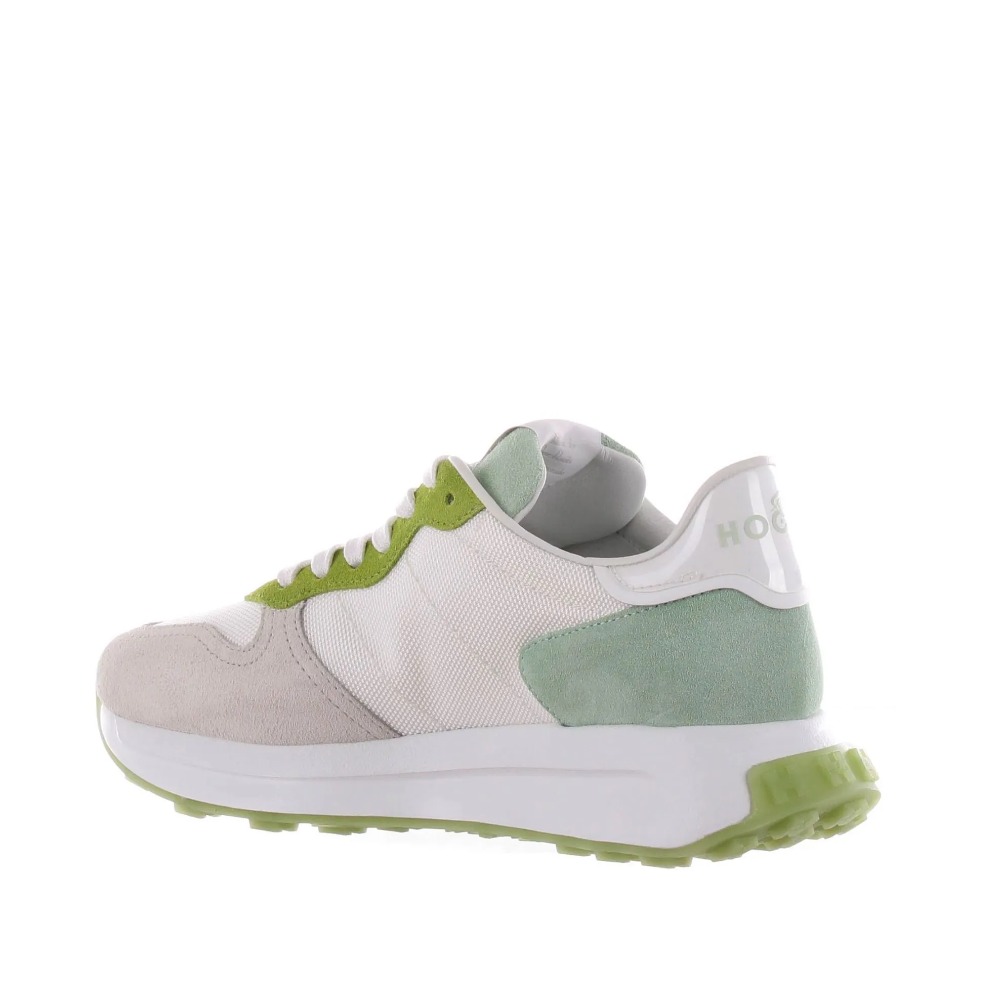 Sneaker h641 in suede e tessuto