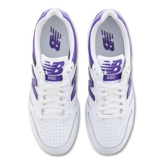 SNEAKERS Donna NEW BALANCE BB480 LPB WHITE/PURPLE