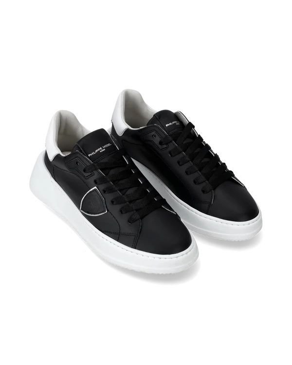 SNEAKERS Donna PHILIPPE MODEL PARIS BJLD V005 - TRES TEMPLE BLACK