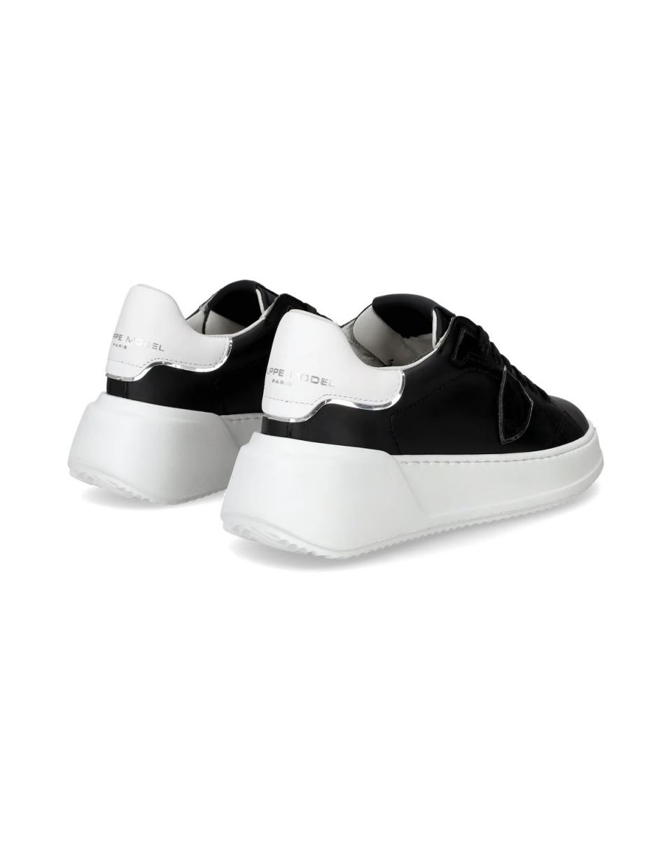 SNEAKERS Donna PHILIPPE MODEL PARIS BJLD V005 - TRES TEMPLE BLACK