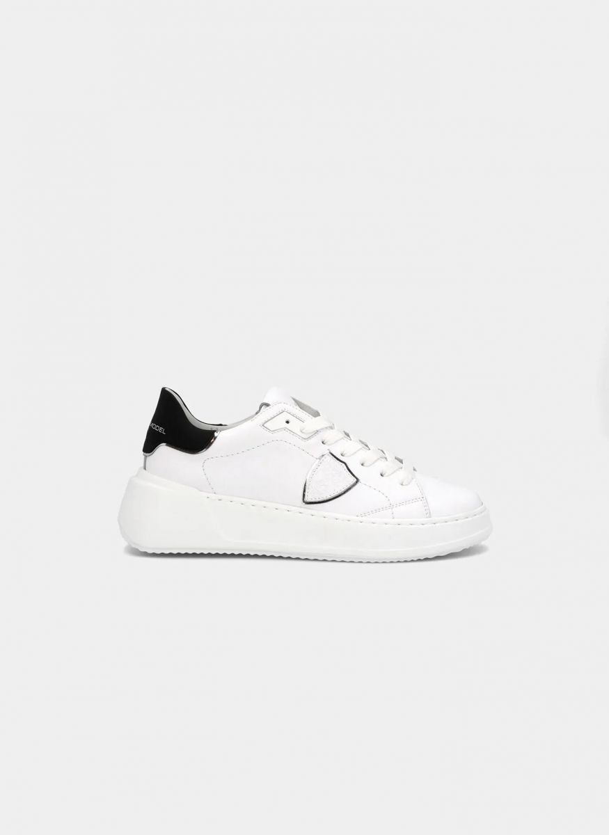 SNEAKERS Donna PHILIPPE MODEL PARIS BJLD V010 - TRES TEMPLE BLANC