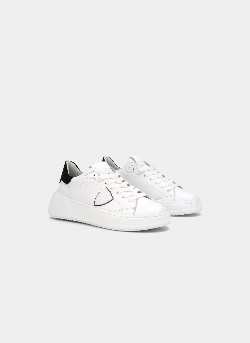 SNEAKERS Donna PHILIPPE MODEL PARIS BJLD V010 - TRES TEMPLE BLANC