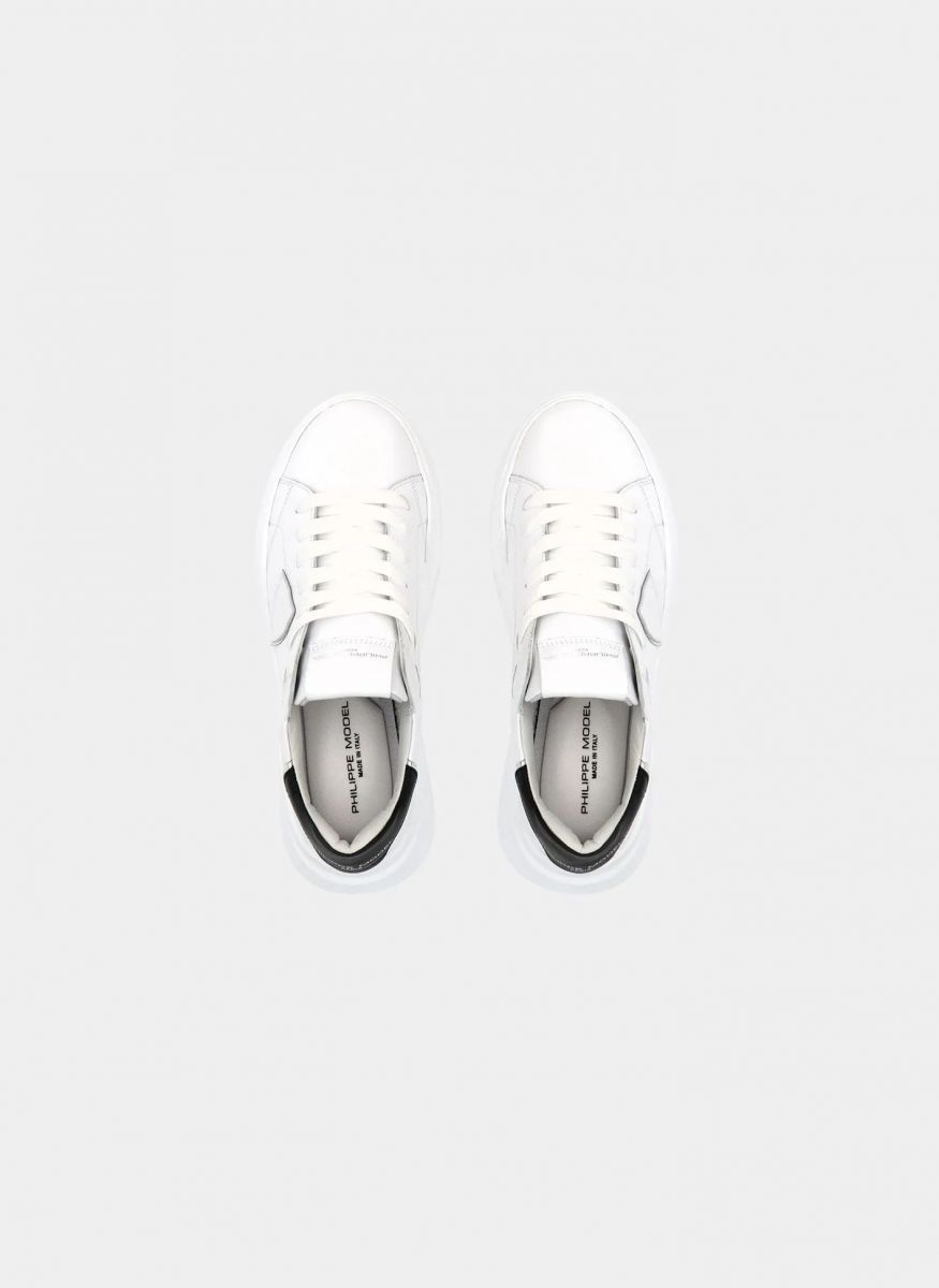 SNEAKERS Donna PHILIPPE MODEL PARIS BJLD V010 - TRES TEMPLE BLANC