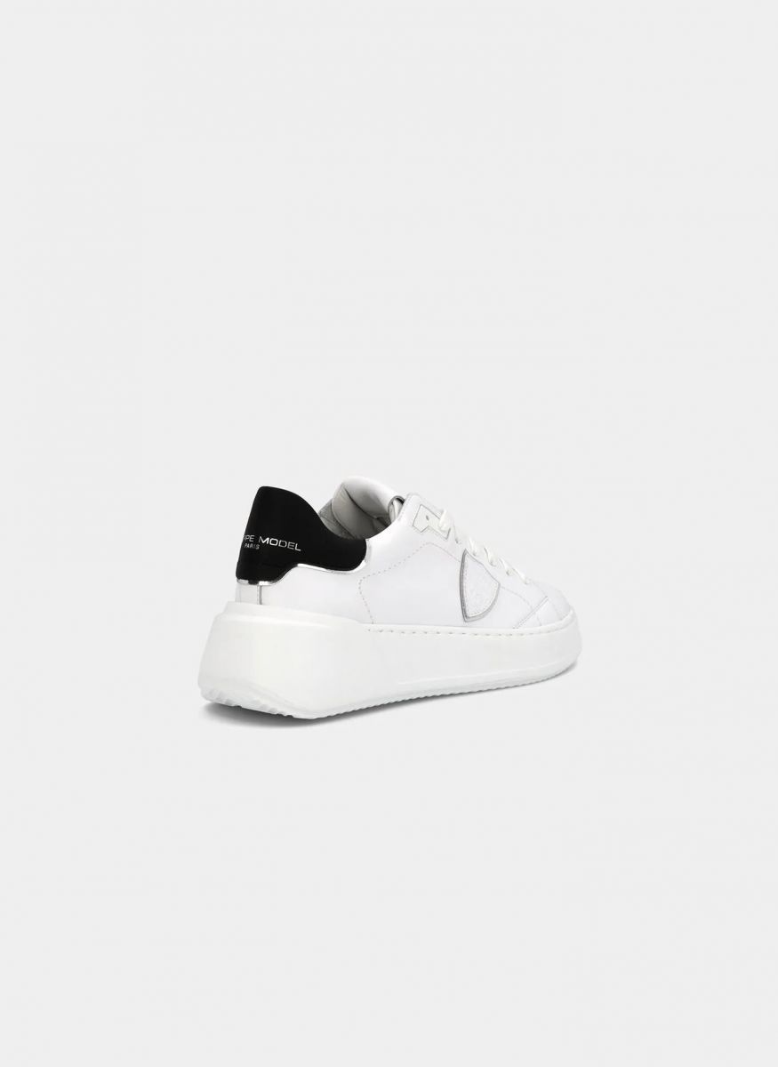 SNEAKERS Donna PHILIPPE MODEL PARIS BJLD V010 - TRES TEMPLE BLANC