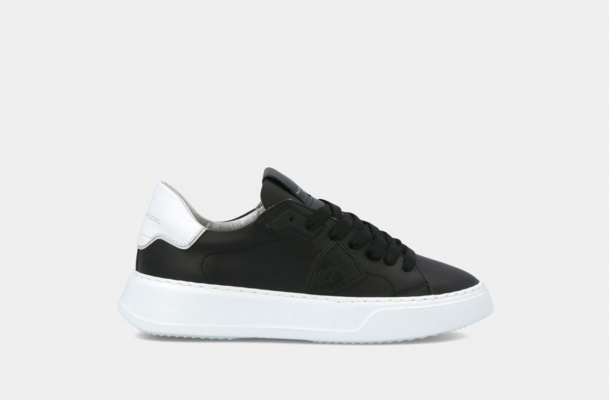 SNEAKERS Donna PHILIPPE MODEL PARIS BTLD V005 - TEMPLE NOIR