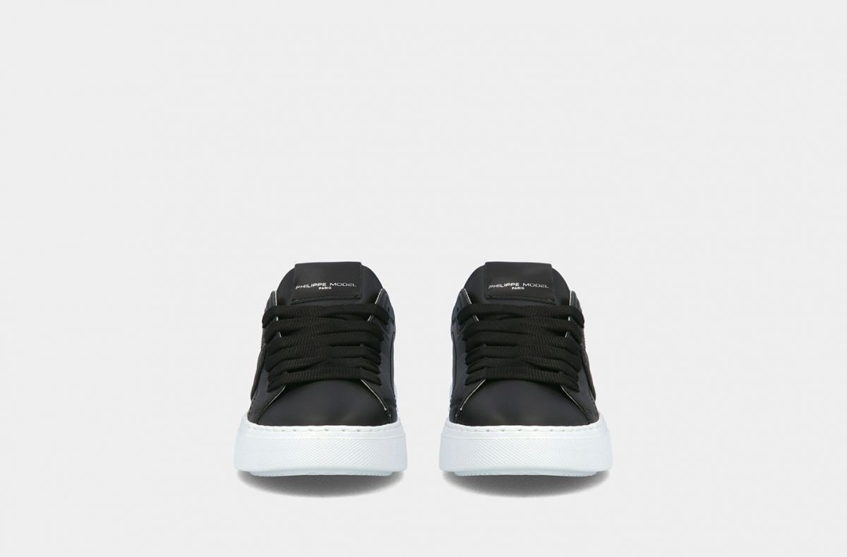 SNEAKERS Donna PHILIPPE MODEL PARIS BTLD V005 - TEMPLE NOIR