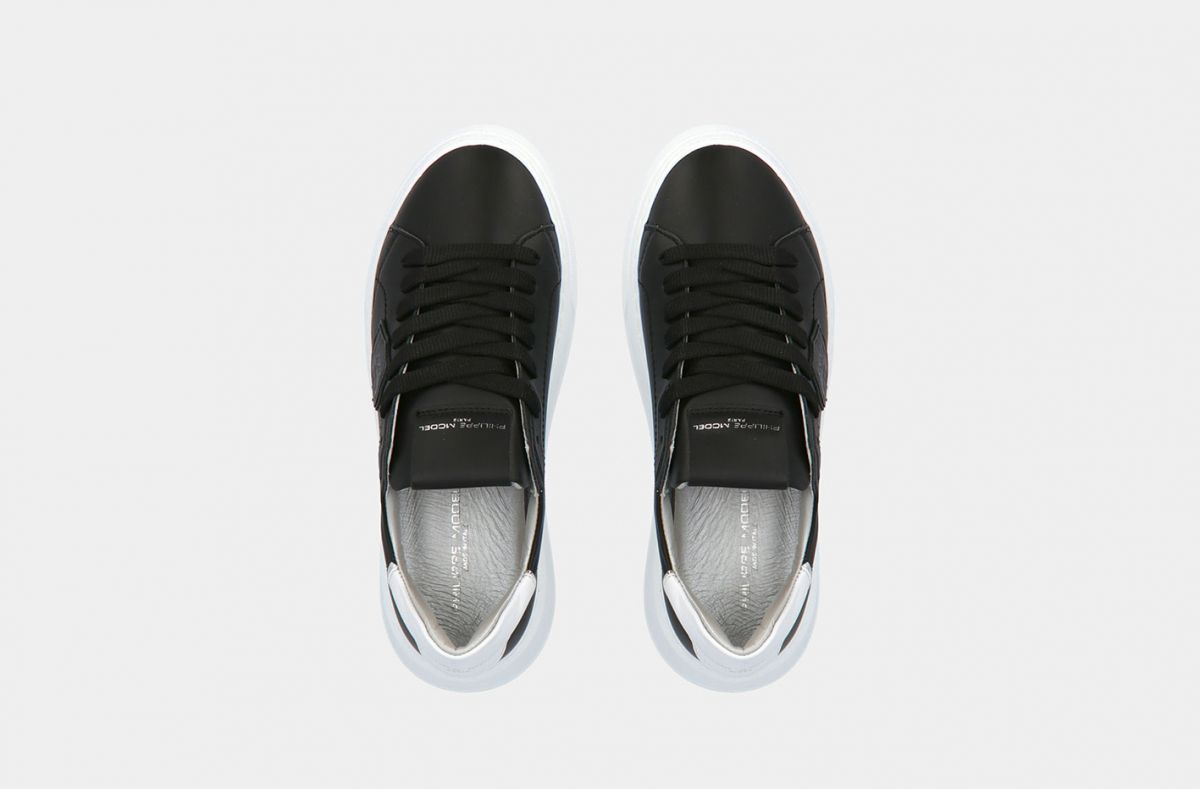 SNEAKERS Donna PHILIPPE MODEL PARIS BTLD V005 - TEMPLE NOIR