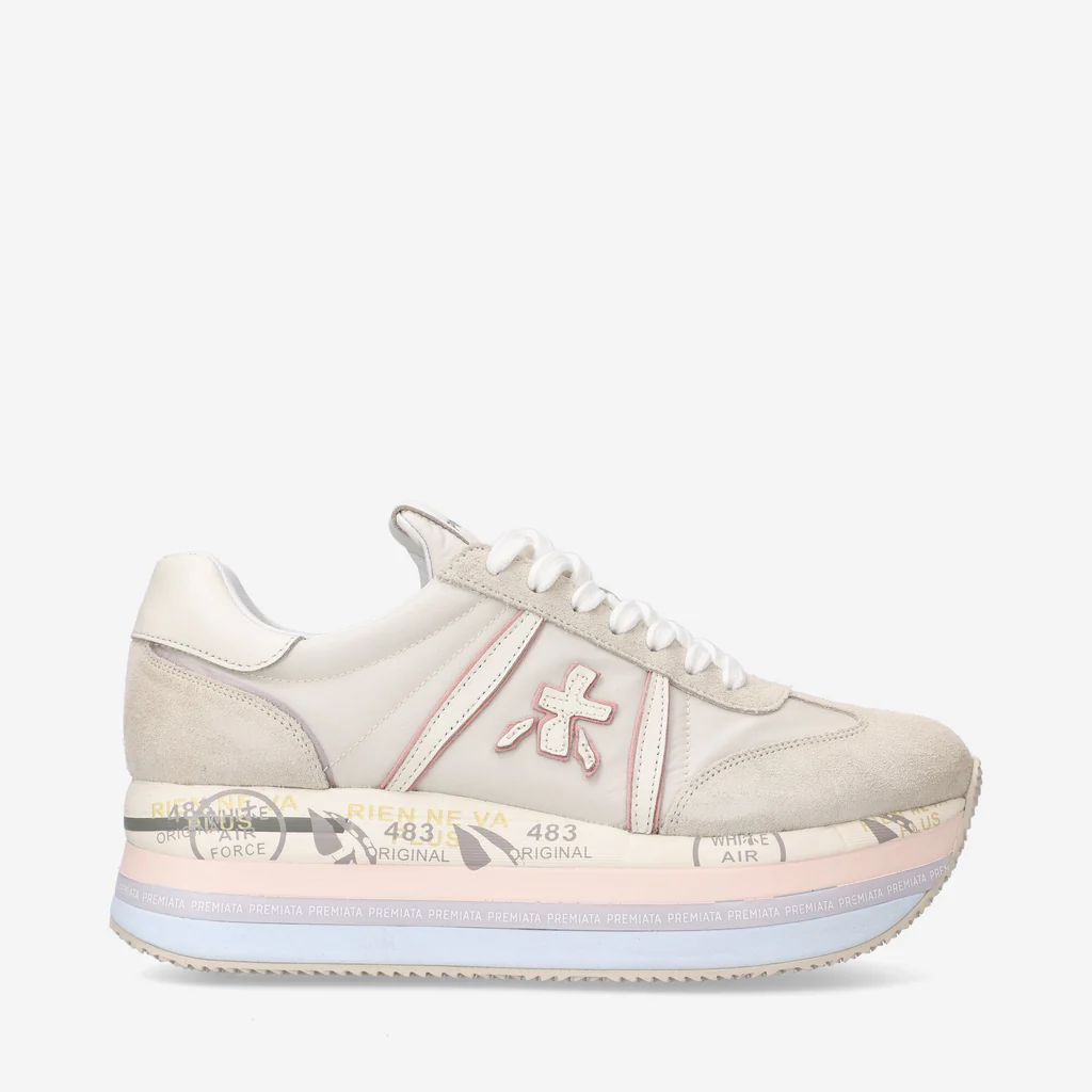 SNEAKERS Donna PREMIATA BETH 6234 BRIGHT WHITE