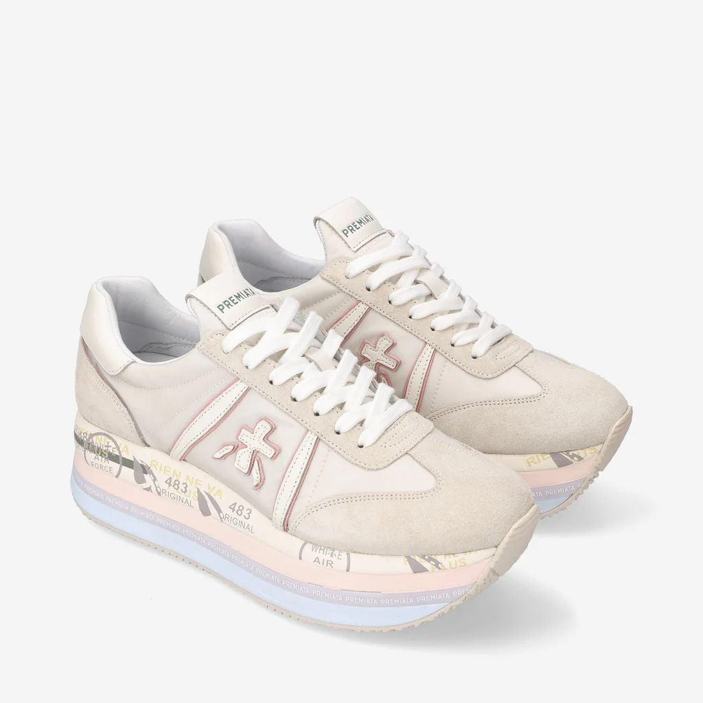 SNEAKERS Donna PREMIATA BETH 6234 BRIGHT WHITE