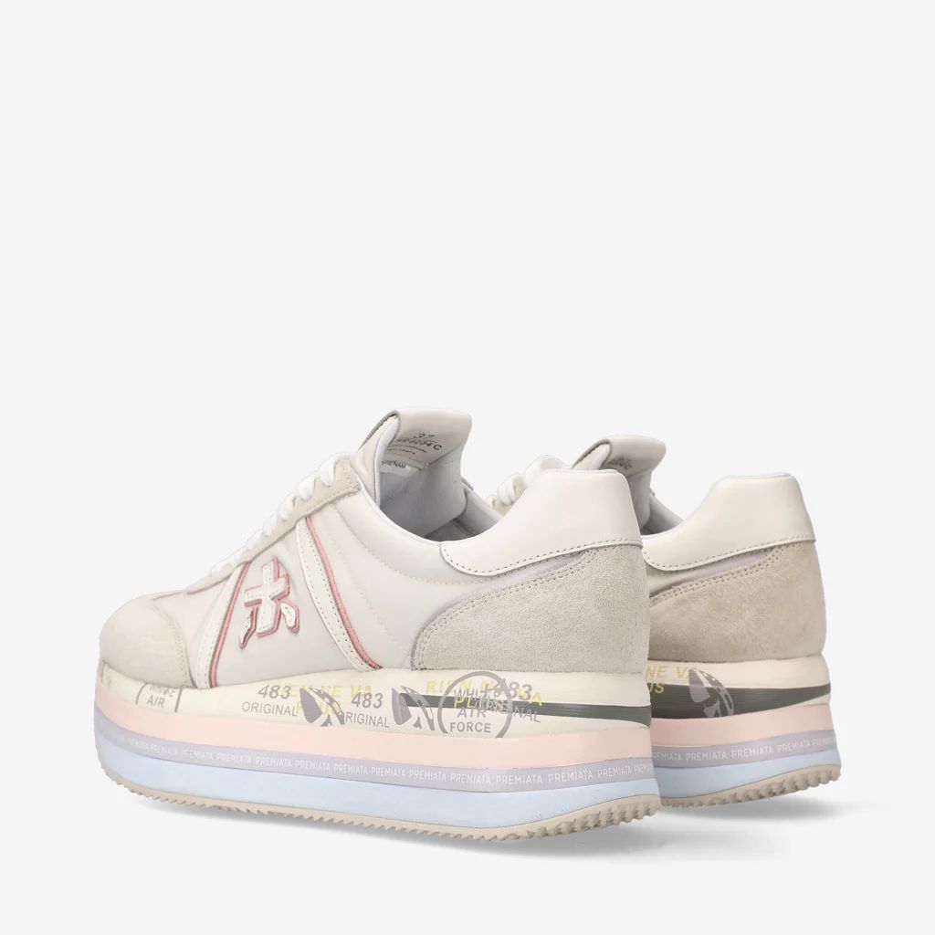 SNEAKERS Donna PREMIATA BETH 6234 BRIGHT WHITE
