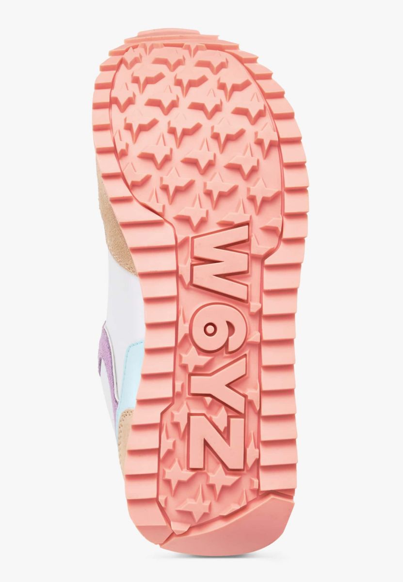 SNEAKERS Donna W6YZ DEVA 2017405-01 0E07 CREAM/WHITE/ROSE