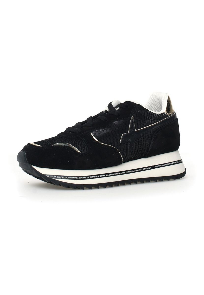 SNEAKERS Donna W6YZ RHEA W. 2017407 11 1A15 BLACK/PLATINUM